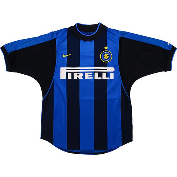 Tailandia Camiseta Inter Milan 1st Retro 2000 2001 Azul
